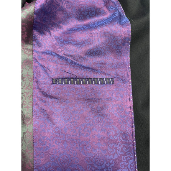 Ted Baker Endurance Mens Black Double Button Long Sleeve Blazer Jacket Size 42 - Picture 6 of 8